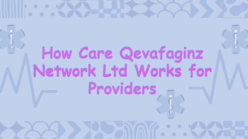 How Care Qevafaginz Network Ltd Works for Providers: A Complete Guide